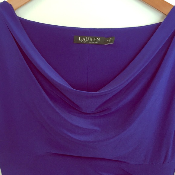 Ralph Lauren Sz 4 royal blue sophisticated dress - Picture 4 of 5